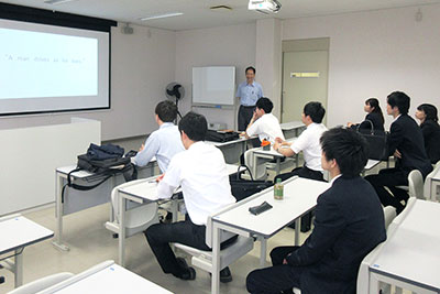 交通安全教室の様子